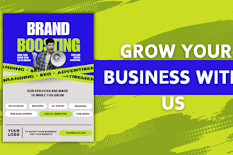 design creative flyer, marketing poster, and trifold brochure