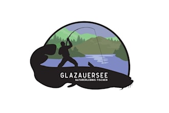 make best quality fishing camping logo