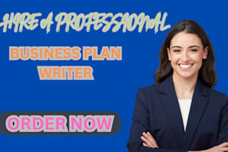 develop investor ready business plan, pitch deck, and financial plan