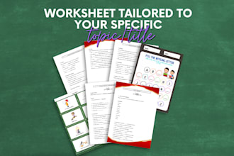 create engaging english worksheets for students and learners