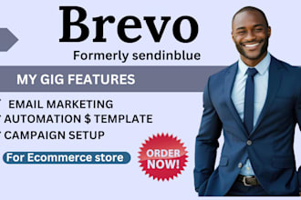 set up brevo email campaign sendinblue email automation brevo newsletter design