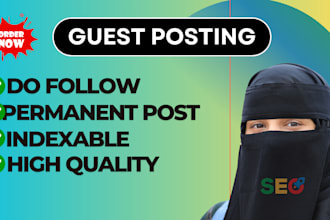 publish your article guest post seo high quality  backlinks