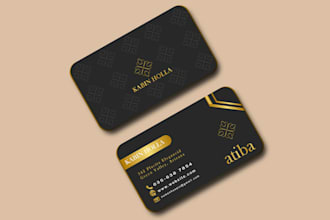 create expertly  minimalist luxury business cards and logo design