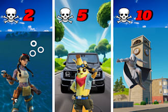 l will create professional fortnite thumbnails