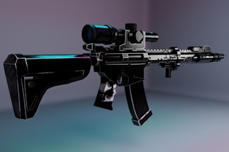 do 3d gun model grenade model 3d weapons for games