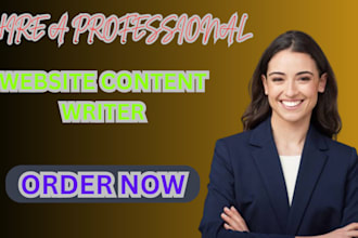 do compelling website content writing and copywriting