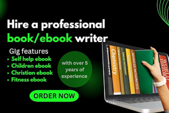be ebook writer non fiction ebook ghostwriter KDP book writer ghost book writer