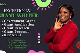 grant writing and submission, research, application, proposal, writer nonprofit