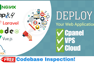 deploy or publish your website and web application to vps or any cloud server