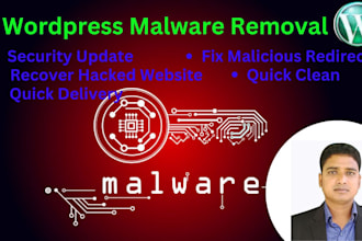do remove wordpress malware, recover hacked wordpress site, clean malware