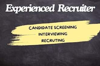 do full cycle recruitment support
