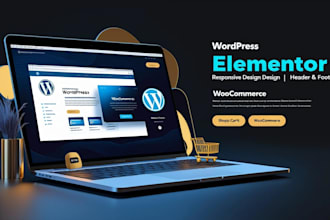 create wordpress portfolio website and responsive design