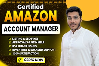 do amazon listing account management SEO optimize IP gtin approvals assistance