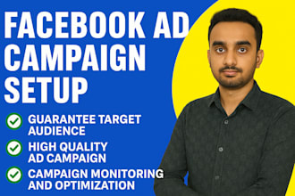 set up facebook ads campaign for your target audience