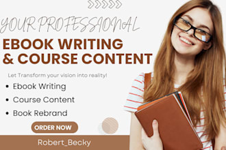 create ebook online course, digital product, business ebook, ebook rebranding