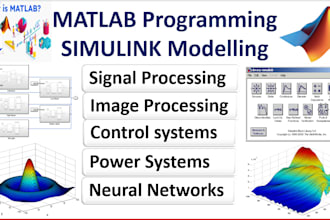 do matlab programming and simulink modelling projects