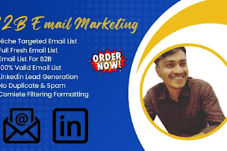 do niche targeted b2b email list for email marketing