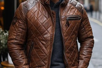 do manufacture fashian leather jacket in summar man to women