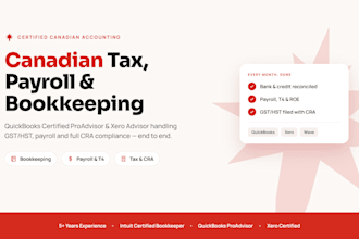 do canadian tax, bookkeeping and payroll for your business