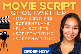 write movie script, screenplay writer, screenwriting, screenplay, movie script