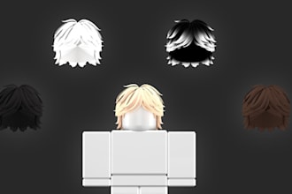 make your roblox ugc, hair, roblox accesories, 3d asset or model for your game