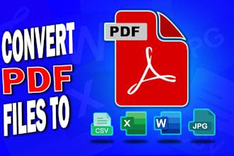 convert from pdf to CSV word jpg png  and qbo accurately