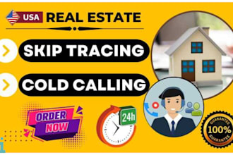 do bulk skip tracing for real estate and cold calling