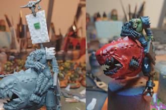 3d print and paint your warhammer 40k miniatures figures dnd tabletop aos stl