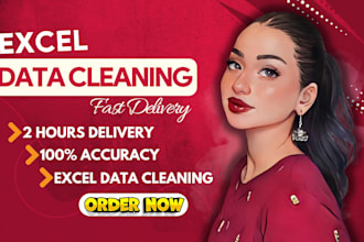 be your expert in excel data cleaning