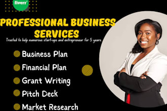 prepare a business plan with a financial plan