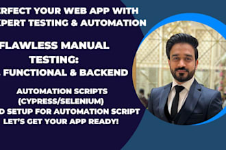 perform manual testing for websites and apps