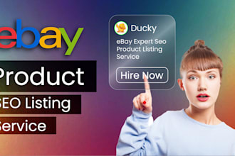 be your ebay lister, ebay SEO, ebay listing, cross listing, ebay product