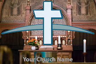 do modern business, religious, church and ministry logo or any graphics design