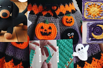 write detailed handmade amigurumi crochet pattern for your online business