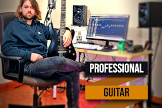 be your professional guitar player