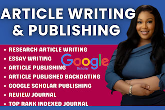 backdate, write and publish research article on google scholar peer open access