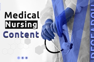 do nursing and medical research content for articles