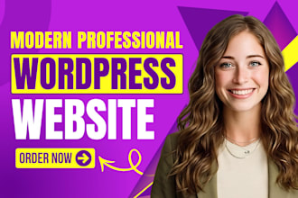 design redesign wordpress website, website development as a full stack developer