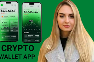build wallet app trading app, crypto exchange website, crypto app, fintech app