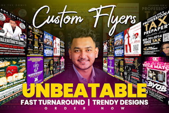design custom marketing flyers that convert