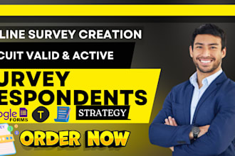 fill online survey via google form, jotform, type form questionnaire