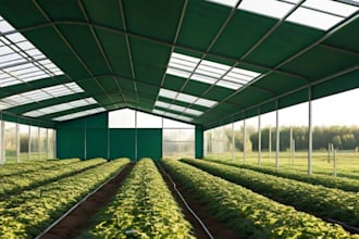 do engineering draft and design all type of greenhouse with rendering