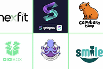 design modern logo fast delivery