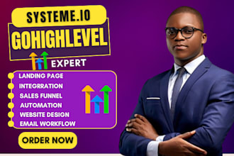 gohighlevel website ghl sales funnel landing page ghl website expert