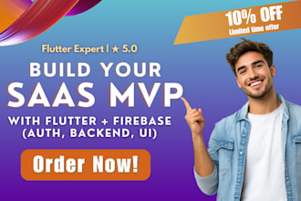 build your startup mvp in flutter mobile app development with backend firebase
