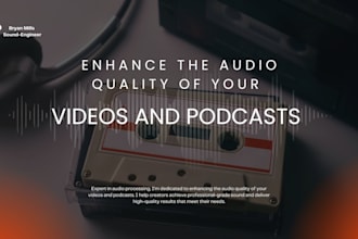 reduce background noise and improve the overall audio quality of your video