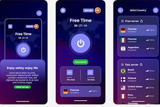 build vpn server, openvpn, vpn app with admob ads integration admin panel