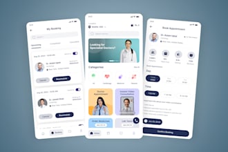 create mobile app designs, mobile app UI, and figma app design, uiux