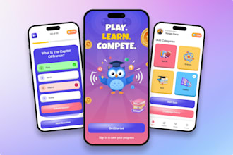 create mobile app designs, mobile app UI, and figma app design, uiux