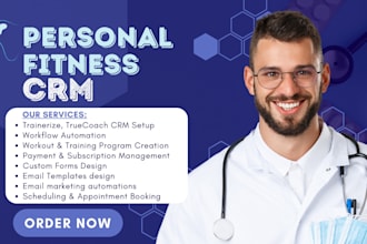setup personal fitness trainer CRM trainerize mindbody truecoach exercise wodify